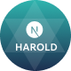 Harold - Next.js 15 Personal Portfolio Template - ThemeForest Item for Sale