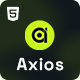 Axios - Digital Agency HTML Template - ThemeForest Item for Sale