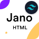 Jano - Multipurpose Tailwind CSS Template - ThemeForest Item for Sale