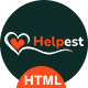 Helpest - Charity & Donation Platform HTML5 Template - ThemeForest Item for Sale