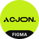 Acjon - Digital Agency & Creative Portfolio Figma Template - ThemeForest Item for Sale