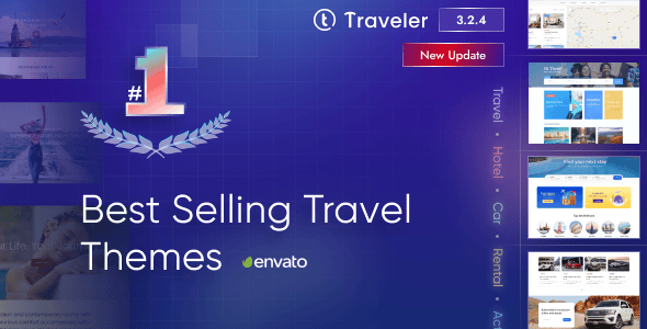 Traveler - Trip Booking WordPress Theme